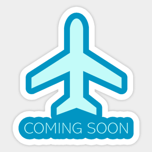 Flights returning soon Sticker